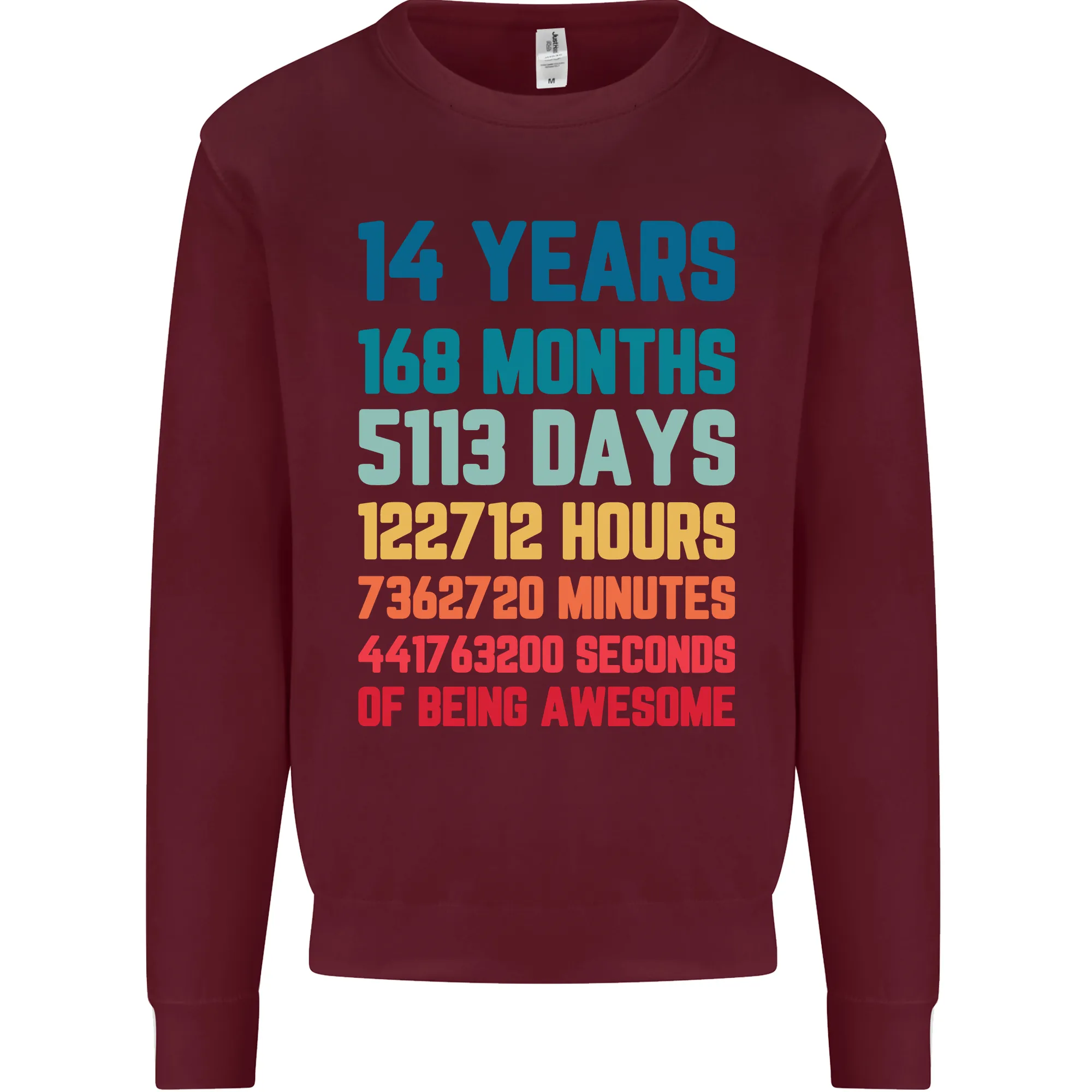 14th Birthday 14 Year Old Kids Sweatshirt Jumper