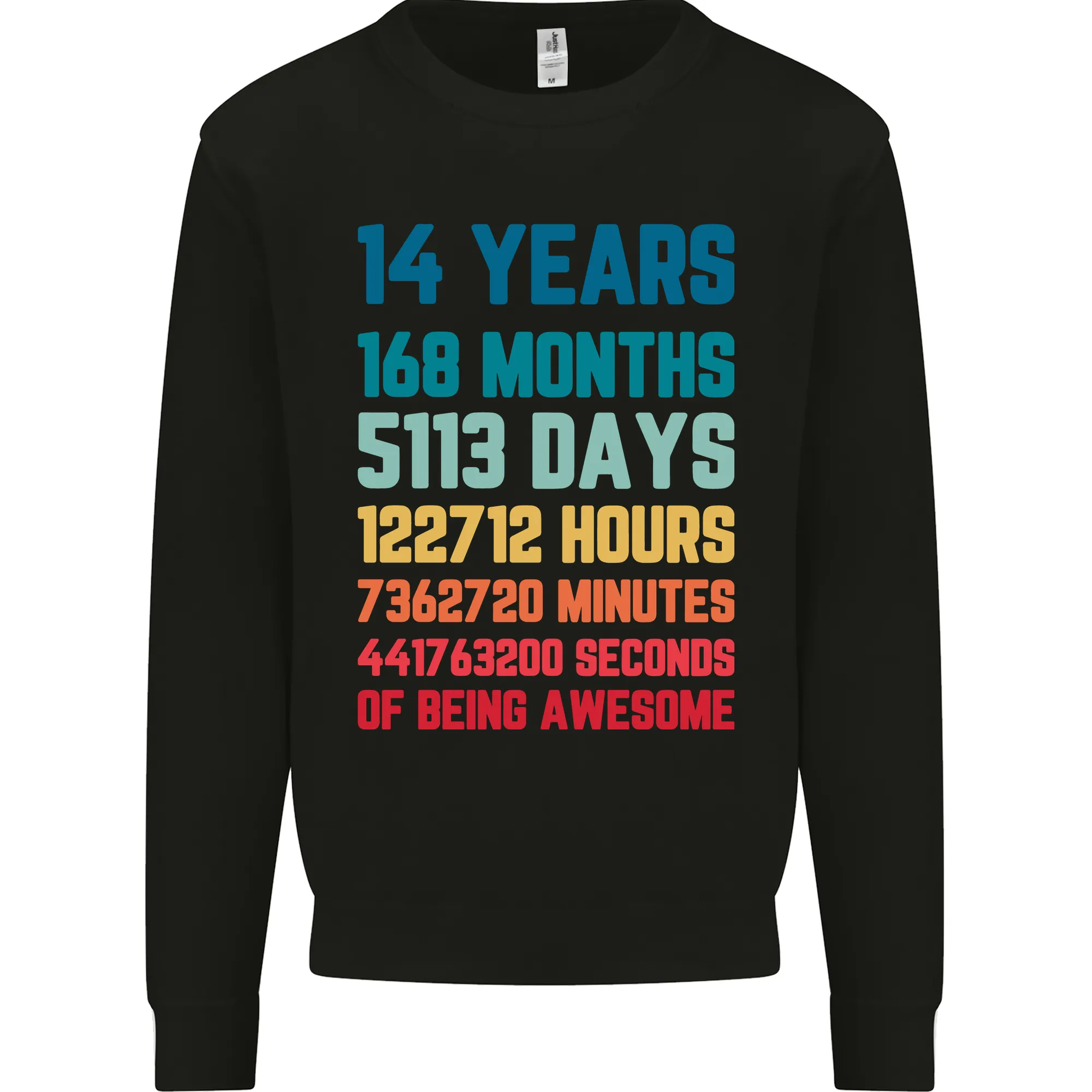 14th Birthday 14 Year Old Kids Sweatshirt Jumper