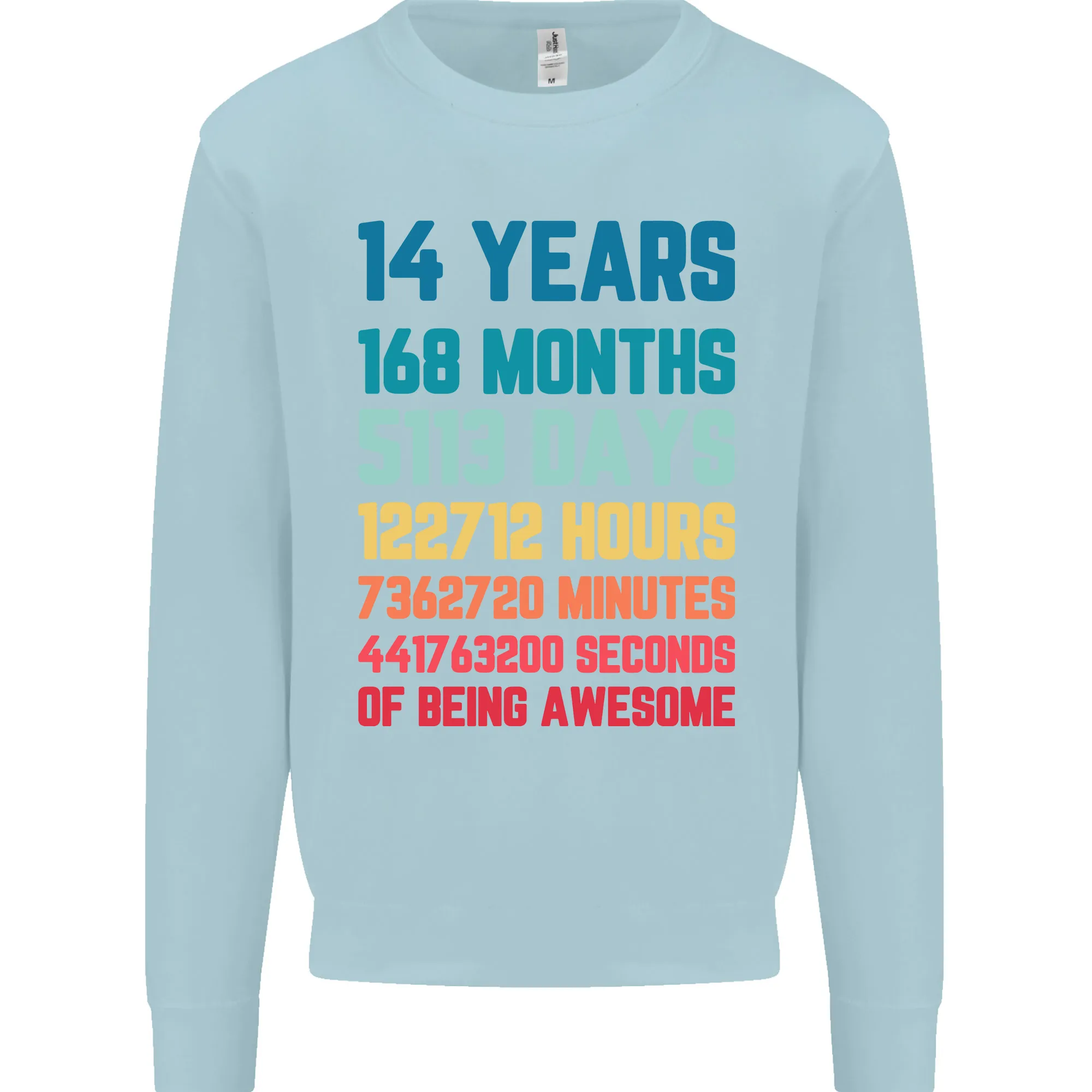 14th Birthday 14 Year Old Kids Sweatshirt Jumper