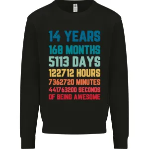 14th Birthday 14 Year Old Kids Sweatshirt Jumper