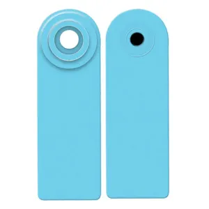 Allflex Global Sheep Ear Tags - Blank Sheep Id Tags Blue 25 Ct