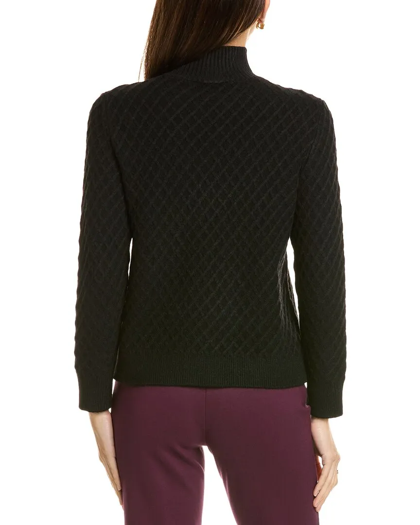 Anne Klein Mock Neck Sweater
