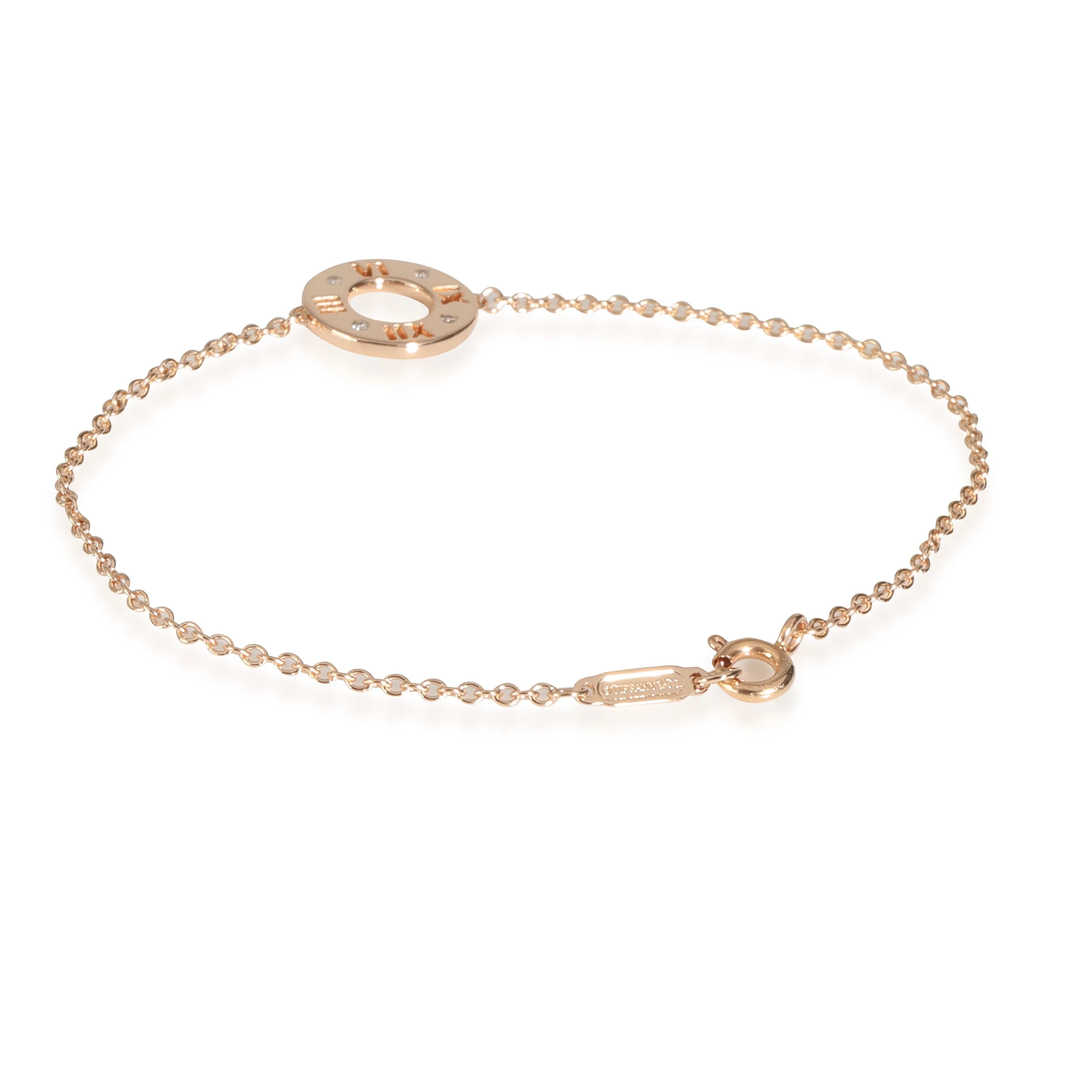 Atlas Bracelet in 18k Rose Gold 0.02 CTW