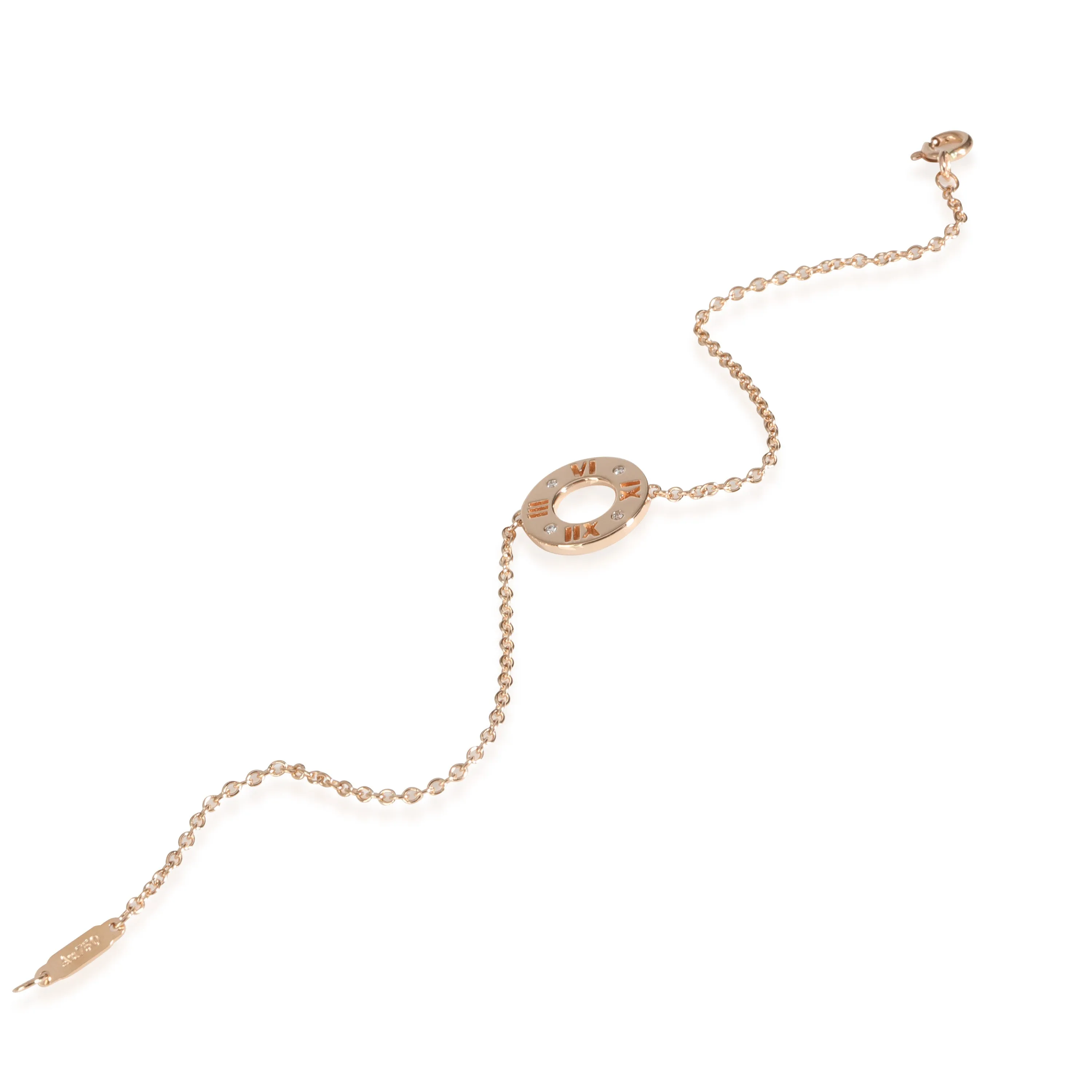Atlas Bracelet in 18k Rose Gold 0.02 CTW