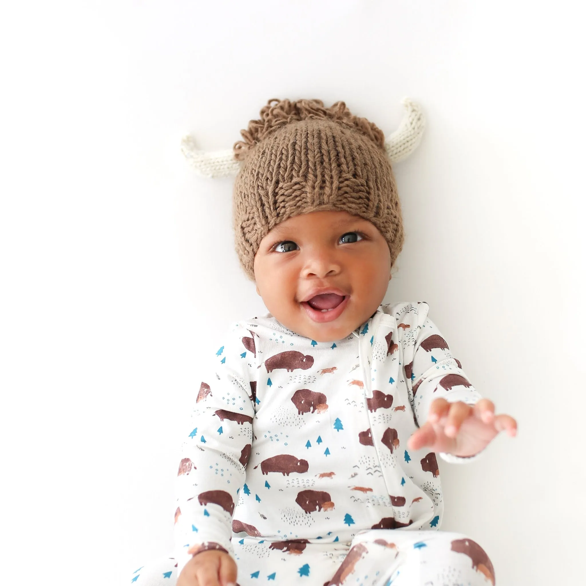 Billy Buffalo Hand-knit Hat