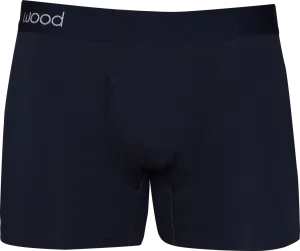 Boxer Brief w/ Fly in Black by Wood Underwear