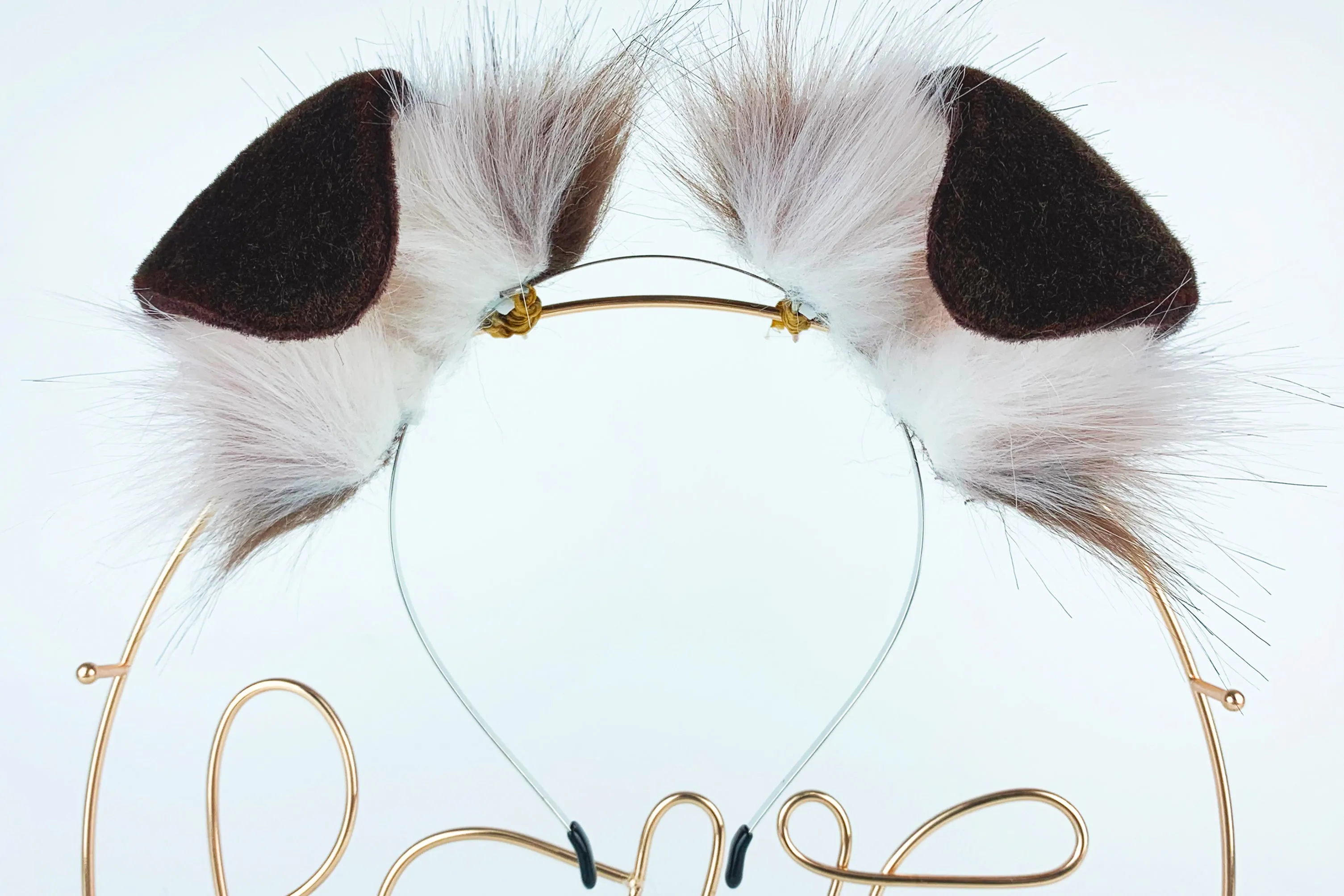 brown puppy ear and tail set Shepherd dog ear and tail plug set Shiba Inu dog ear and tail butt plug set cosplay petplay puppy play mature