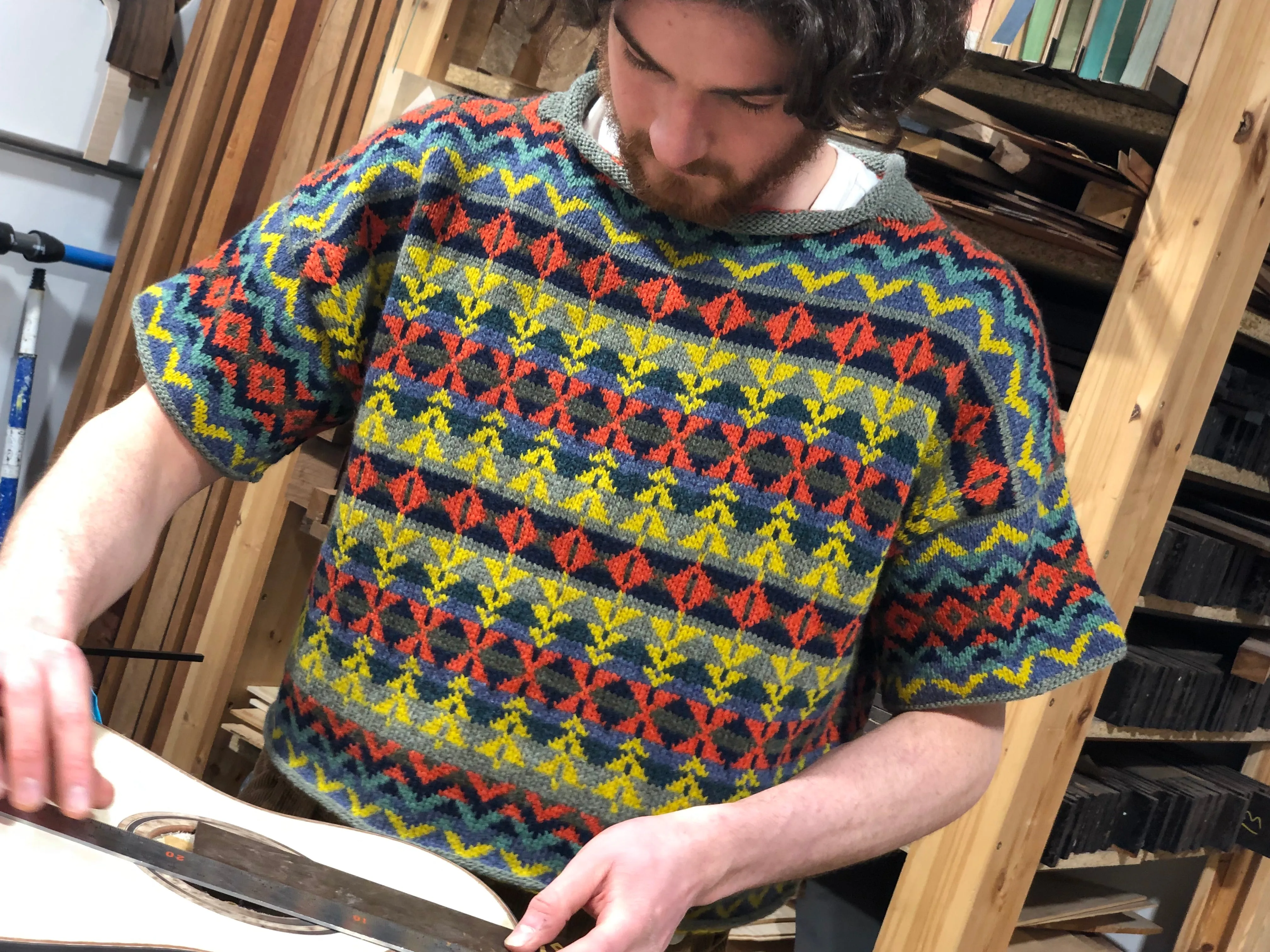 Cairngorm T with sleeves :  Pattern