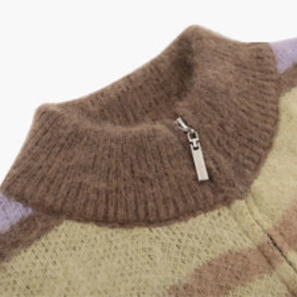 Candy-Colored Loose Cardigan