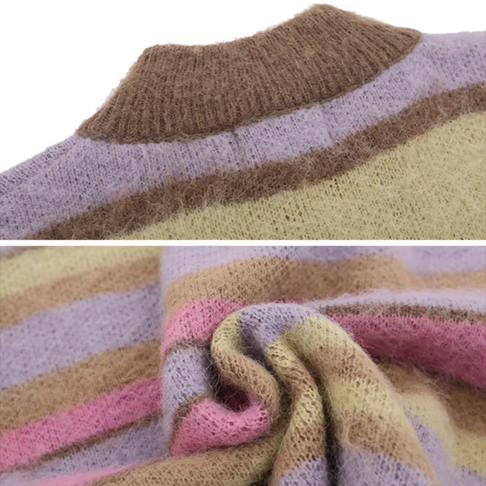 Candy-Colored Loose Cardigan