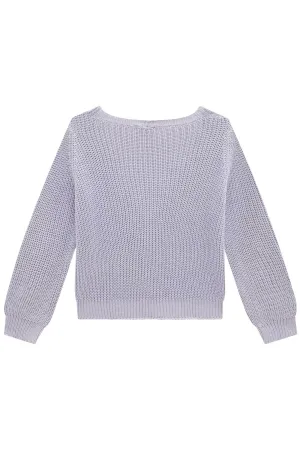 Cardigan em Tricot 100% Algodão sem Costura 68759 Vic&Vicky