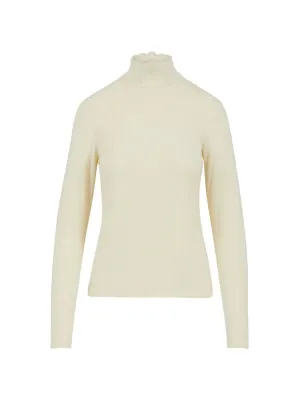 CC Heart Sofia Turtleneck Top Cream