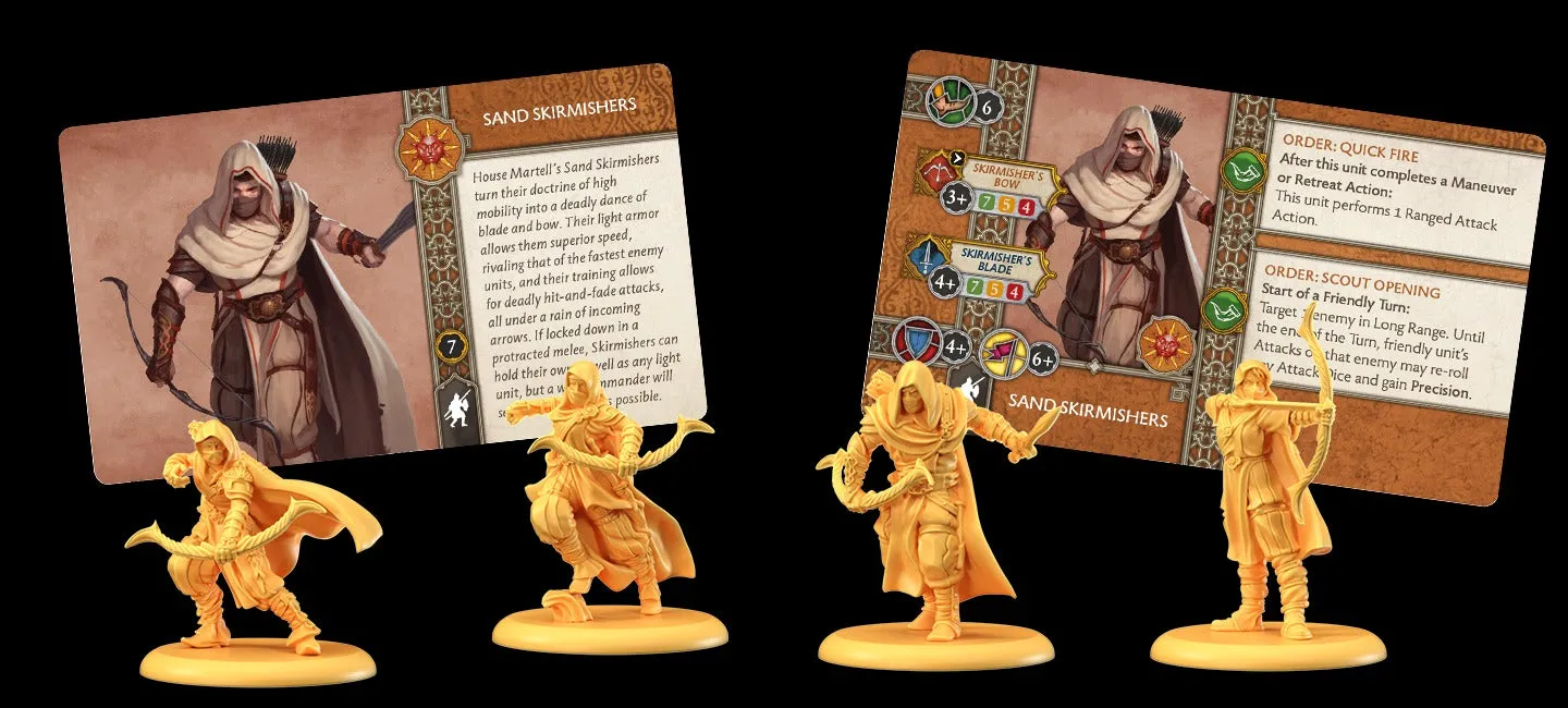 CMON A Song of Ice and Fire Miniatures Game Martell Sand Skirmishers SIF702