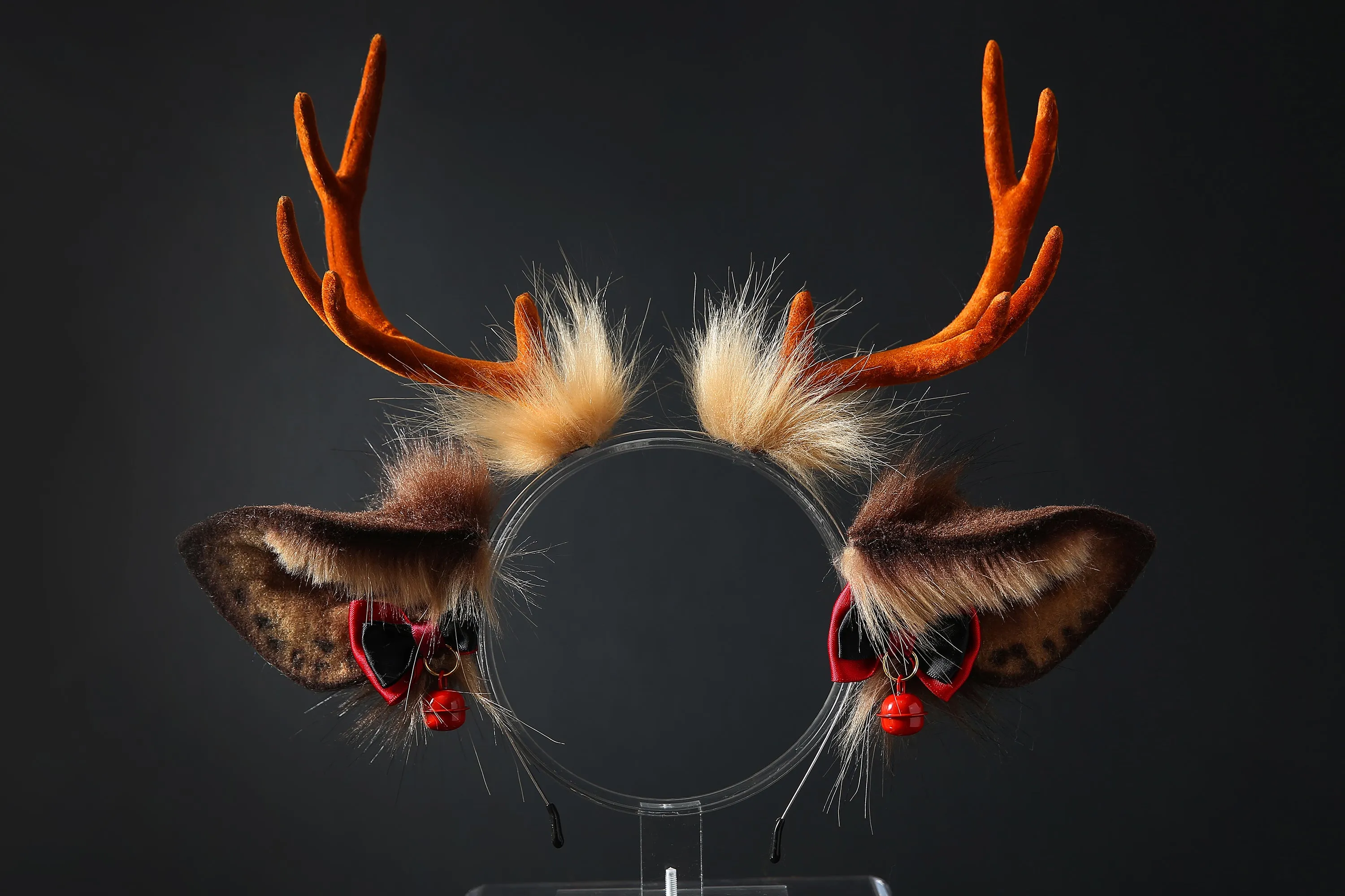 deer ears and tail