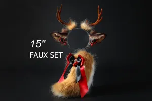 deer ears and tail