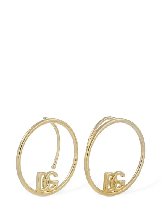 Dolce&amp;Gabbana   DG ear cuff earrings 