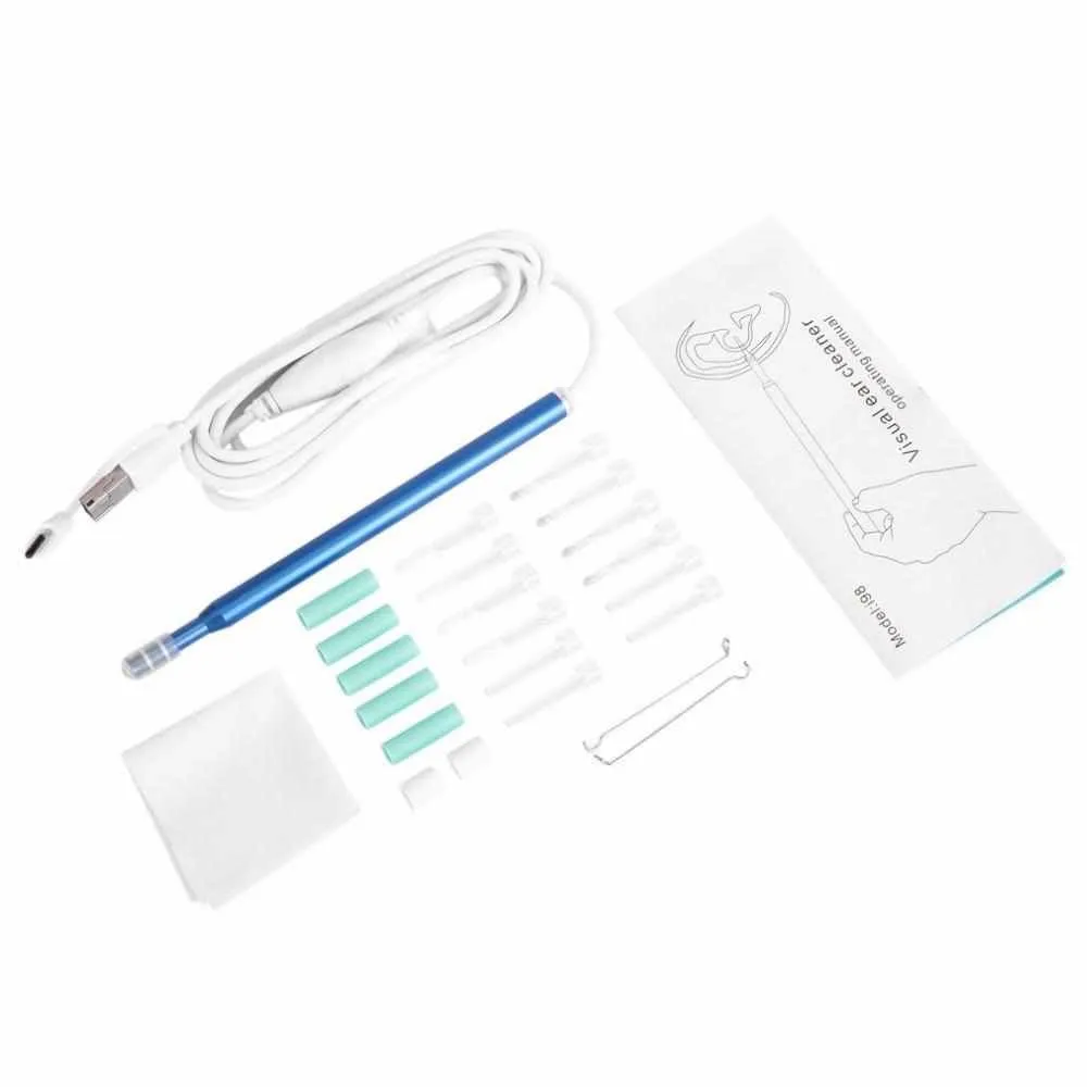 Ear Cleaning Endoscope Camera Set - HD Visual Ear Pick/ Ear Hook