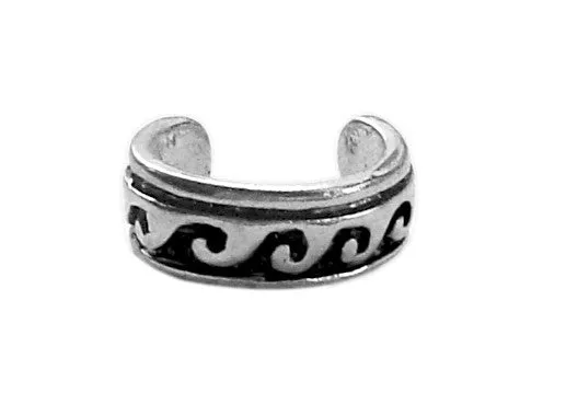 Ear Cuff Wave - Silver