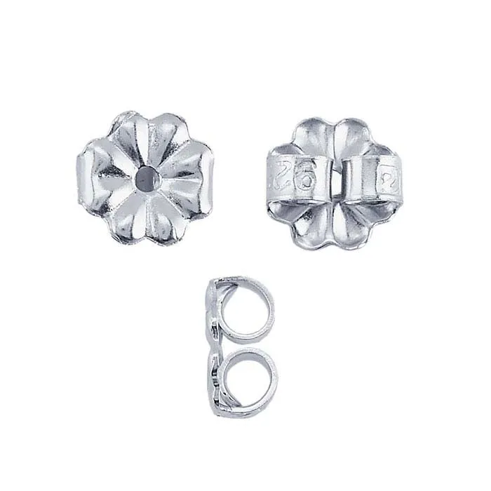 Ear Nut, Sterling Silver, 10pc