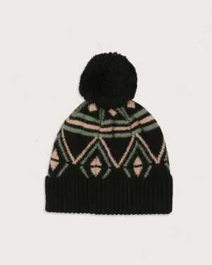 Ember Bobble Hat - Black