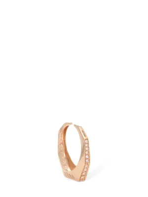 EÉRA   Sabrina 18kt &amp; diamond mono earring 