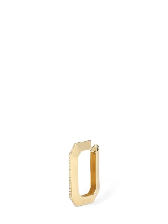 EÉRA   Sabrina 18kt gold &amp; diamond mono earring 