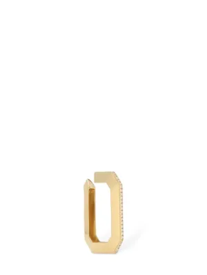 EÉRA   Sabrina 18kt gold &amp; diamond mono earring 