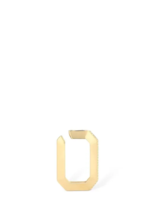 EÉRA   Sabrina 18kt gold &amp; diamond mono earring 