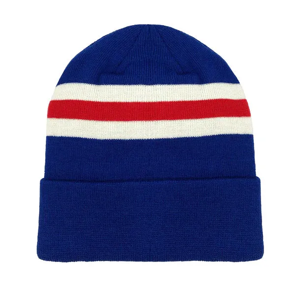 Fan Originals Rangers Inspired Retro Knit Hat