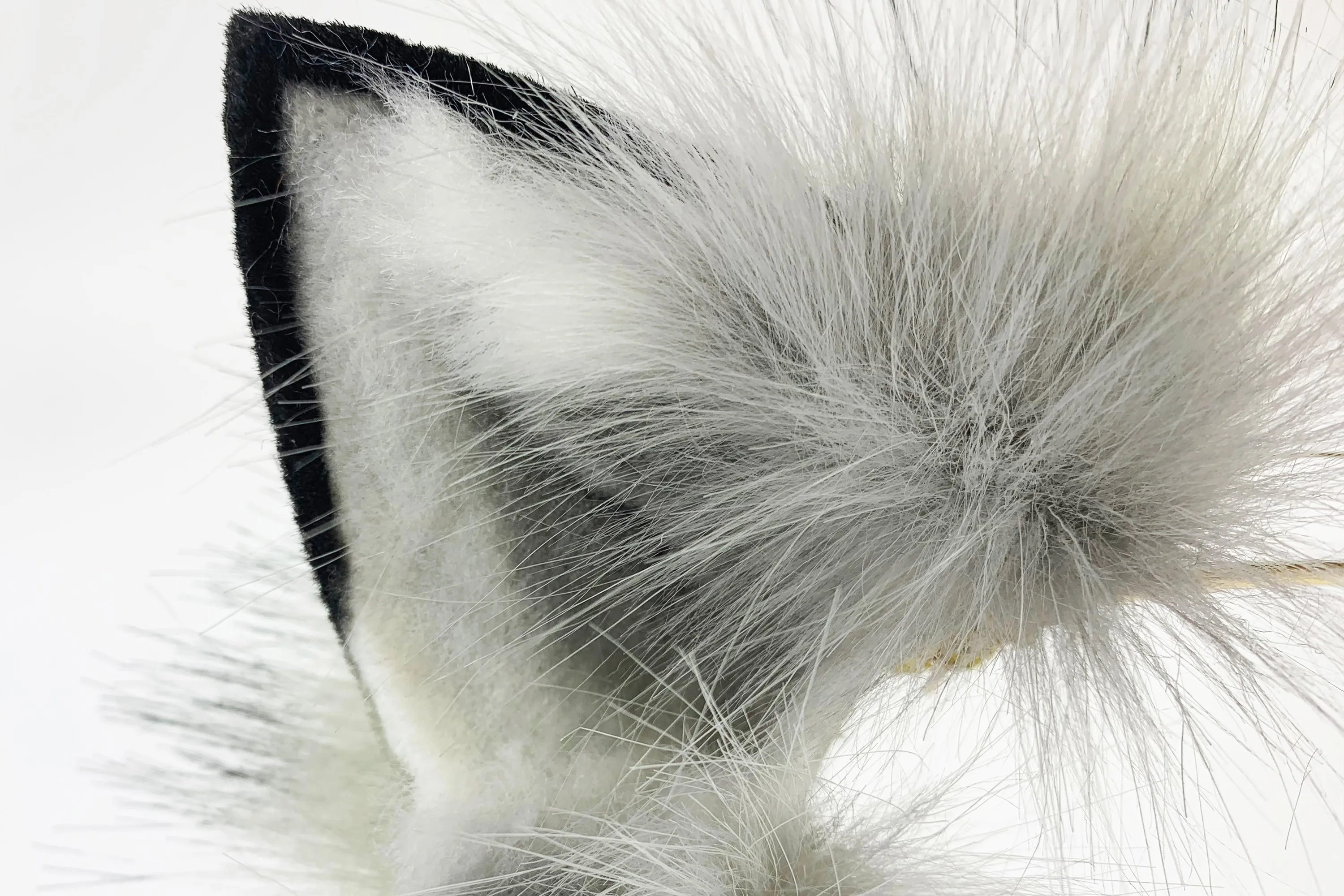 Faux fur husky dog ear and tail plug set puppy ear headband Shepherd ear and tail butt plug set petplay set puppy play anime cosplay mature