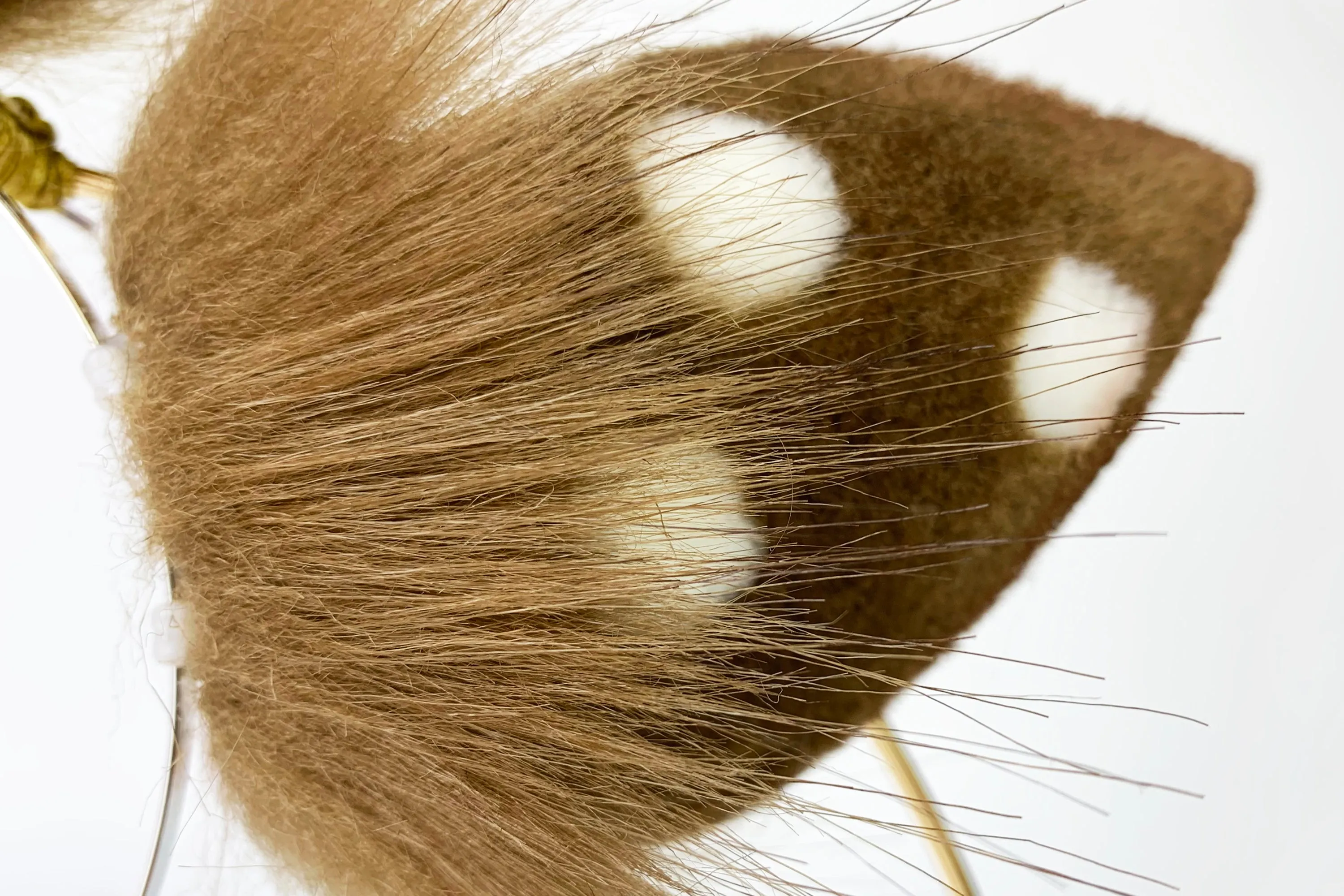 faux fur Sika deer ear and tail plug animal ear kitten play ear and tail set neko cosplay anime cosplay deer tail buttplug and ear mature