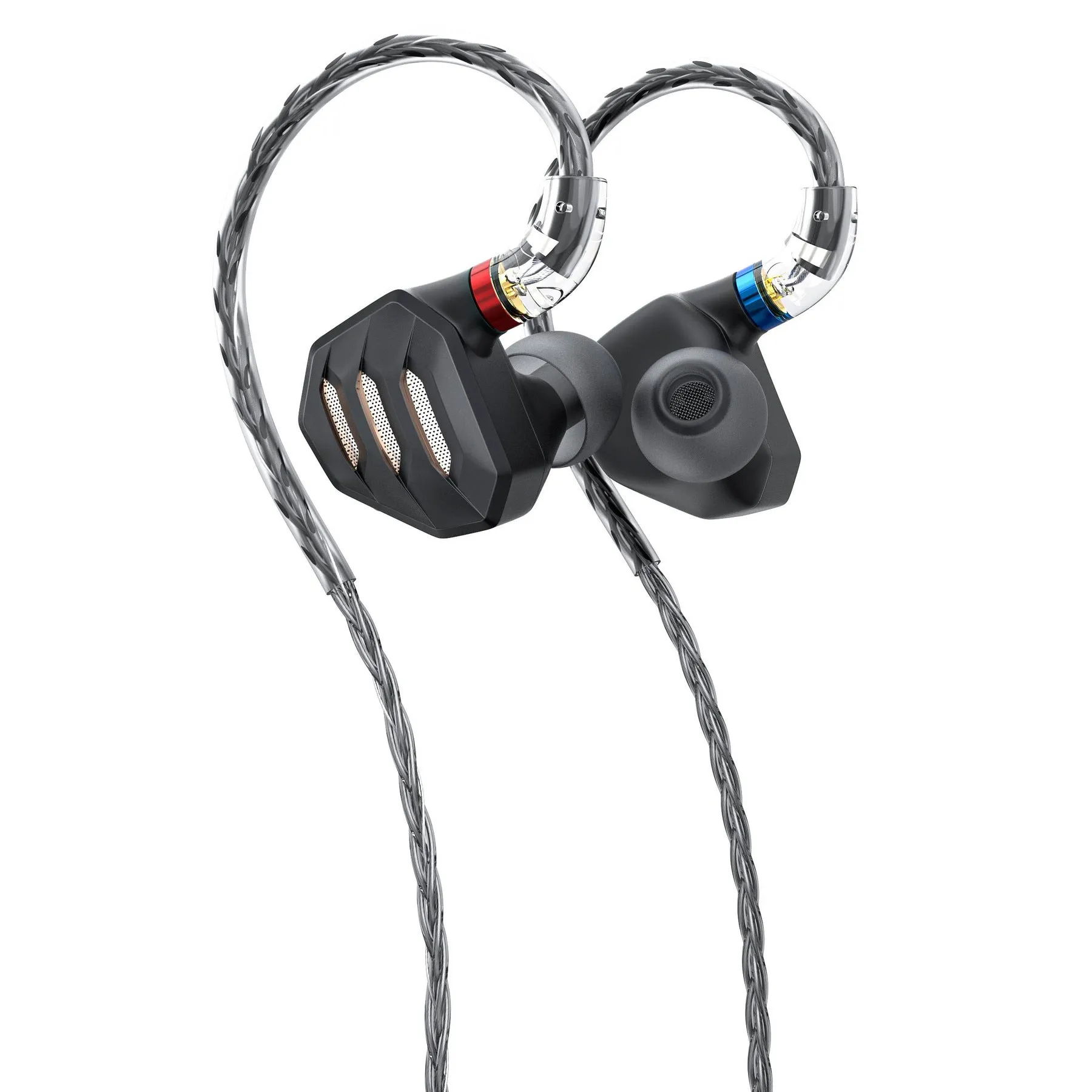 FiiO FH7S High-Performance Wired In-Ear Headphones, Black