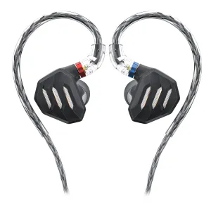 FiiO FH7S High-Performance Wired In-Ear Headphones, Black