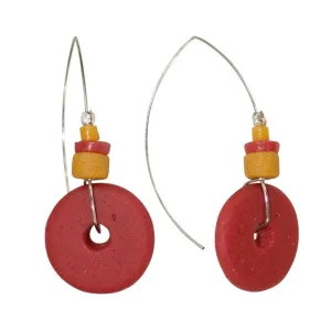 Full Circle Earrings - Poppy