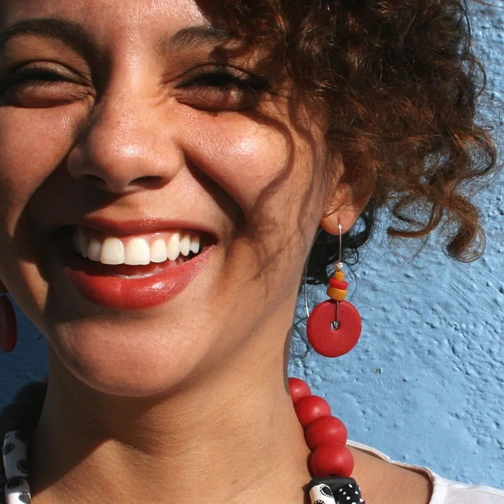 Full Circle Earrings - Poppy