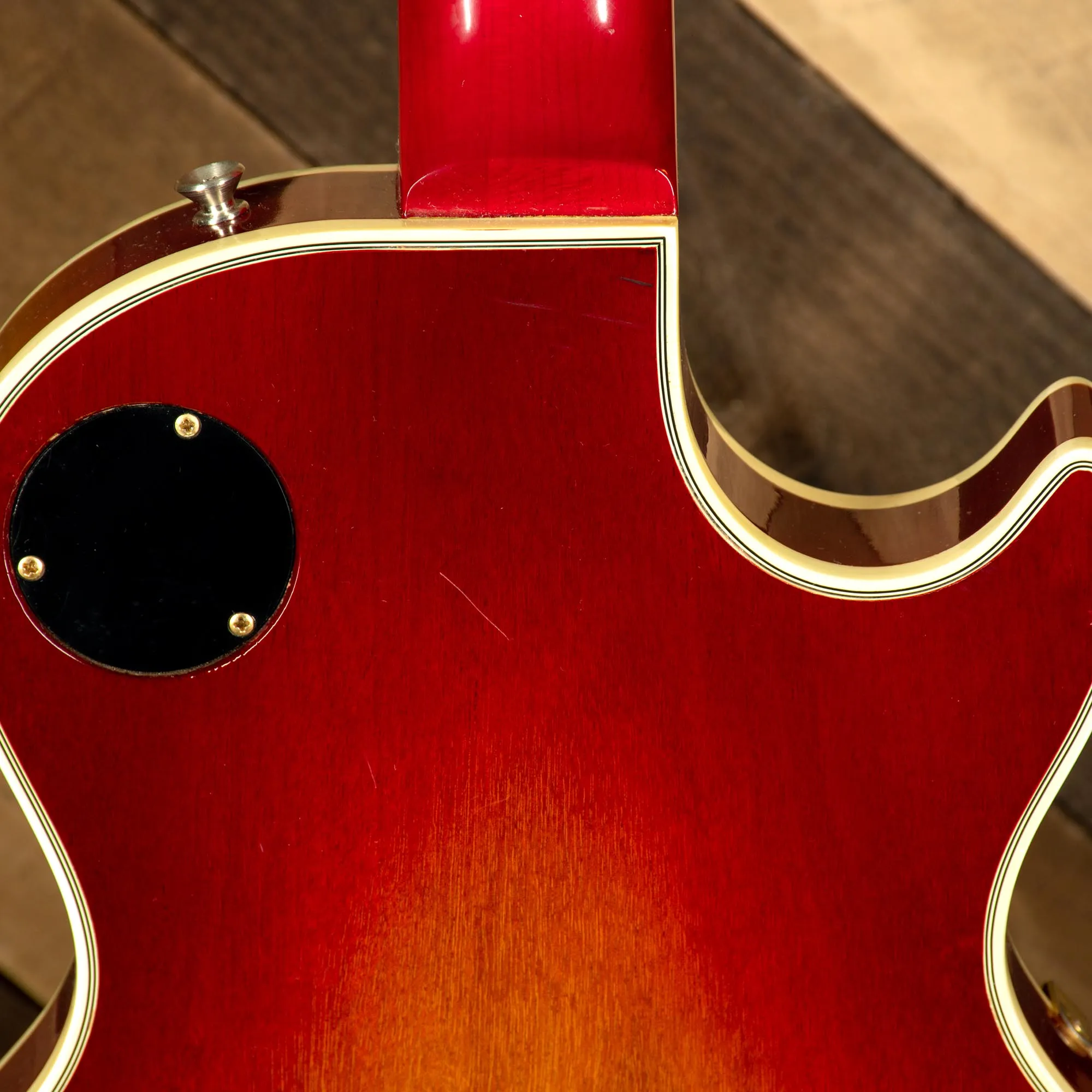 Gibson 1980 Les Paul Custom Lefty Cherry Sunburst With OHC - Used