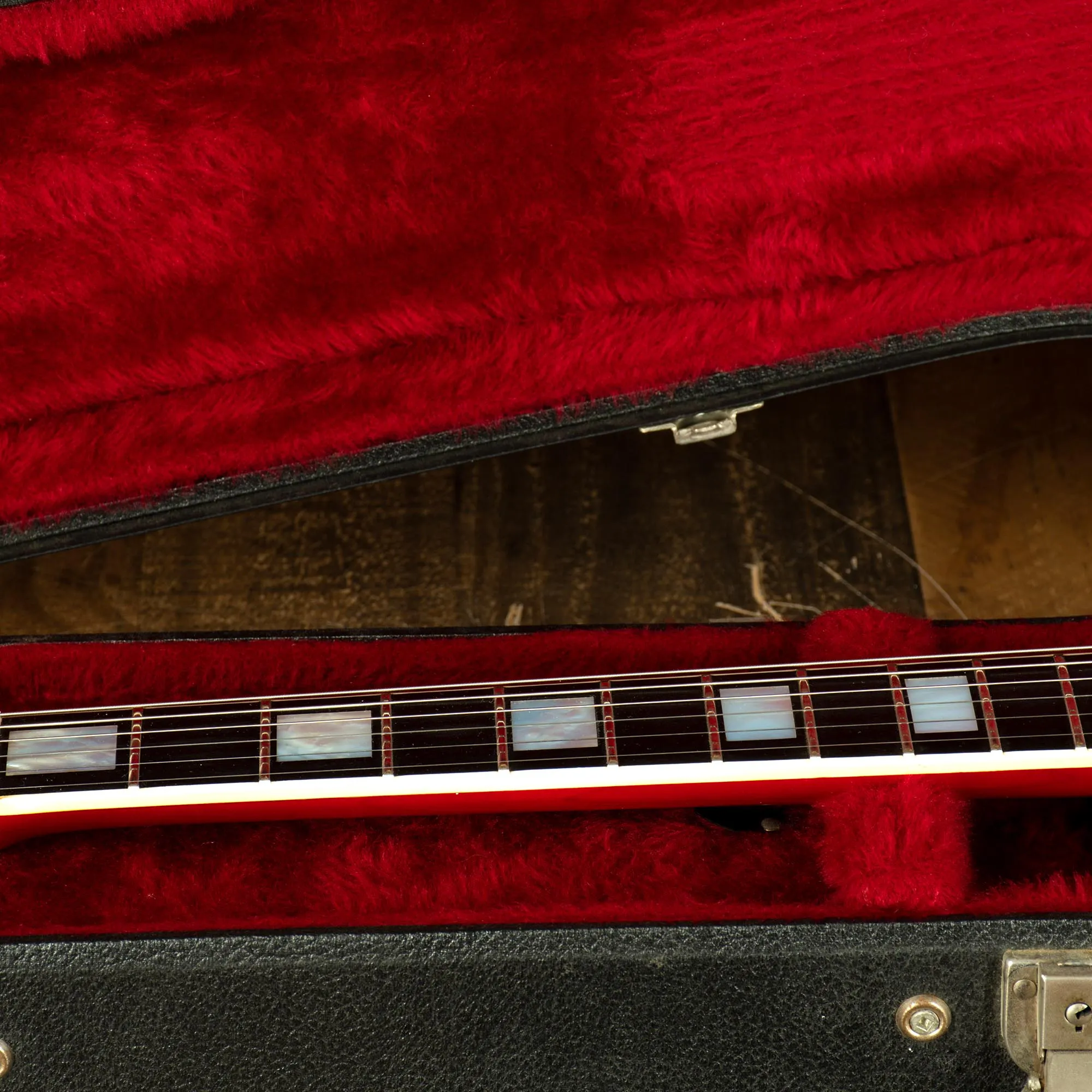 Gibson 1980 Les Paul Custom Lefty Cherry Sunburst With OHC - Used