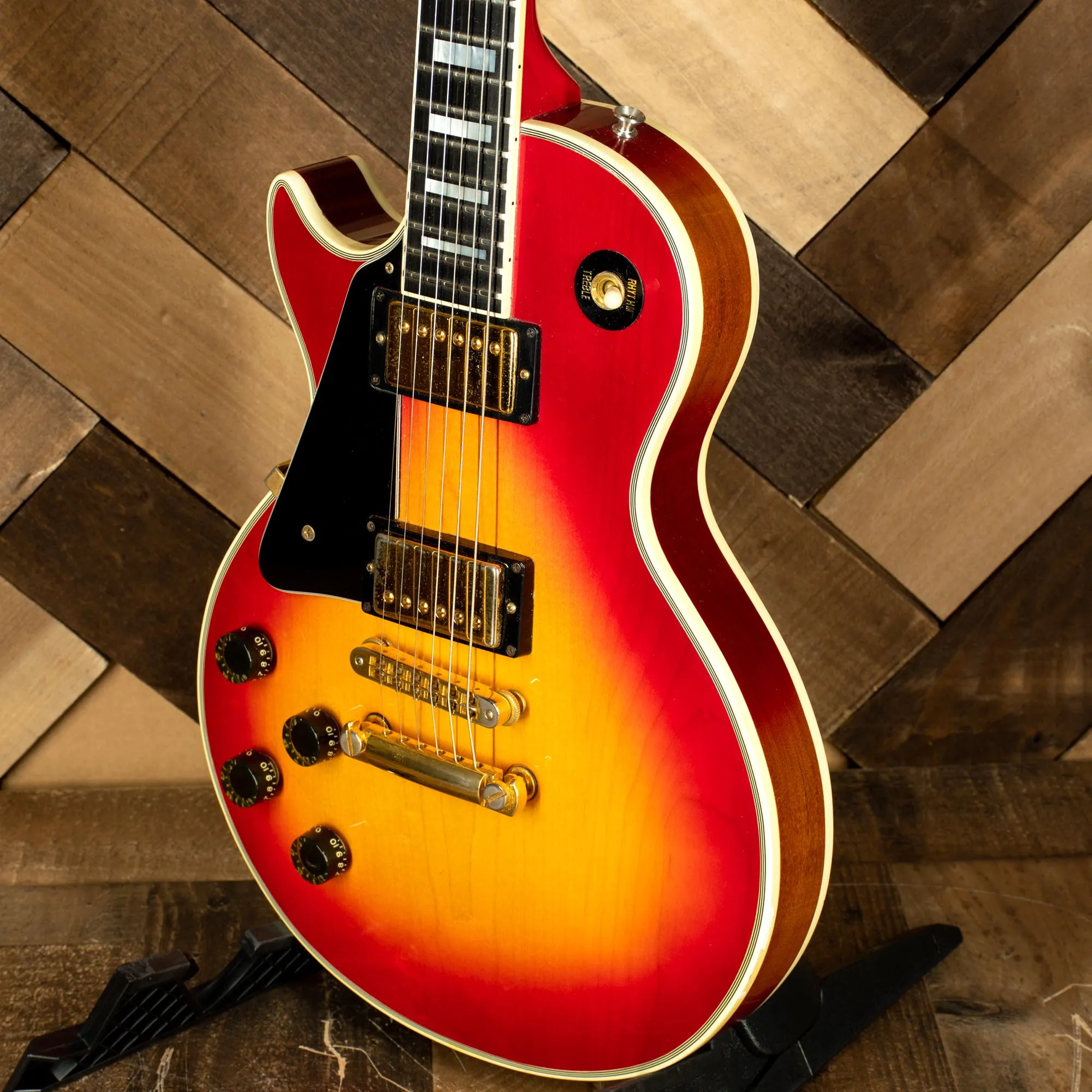 Gibson 1980 Les Paul Custom Lefty Cherry Sunburst With OHC - Used