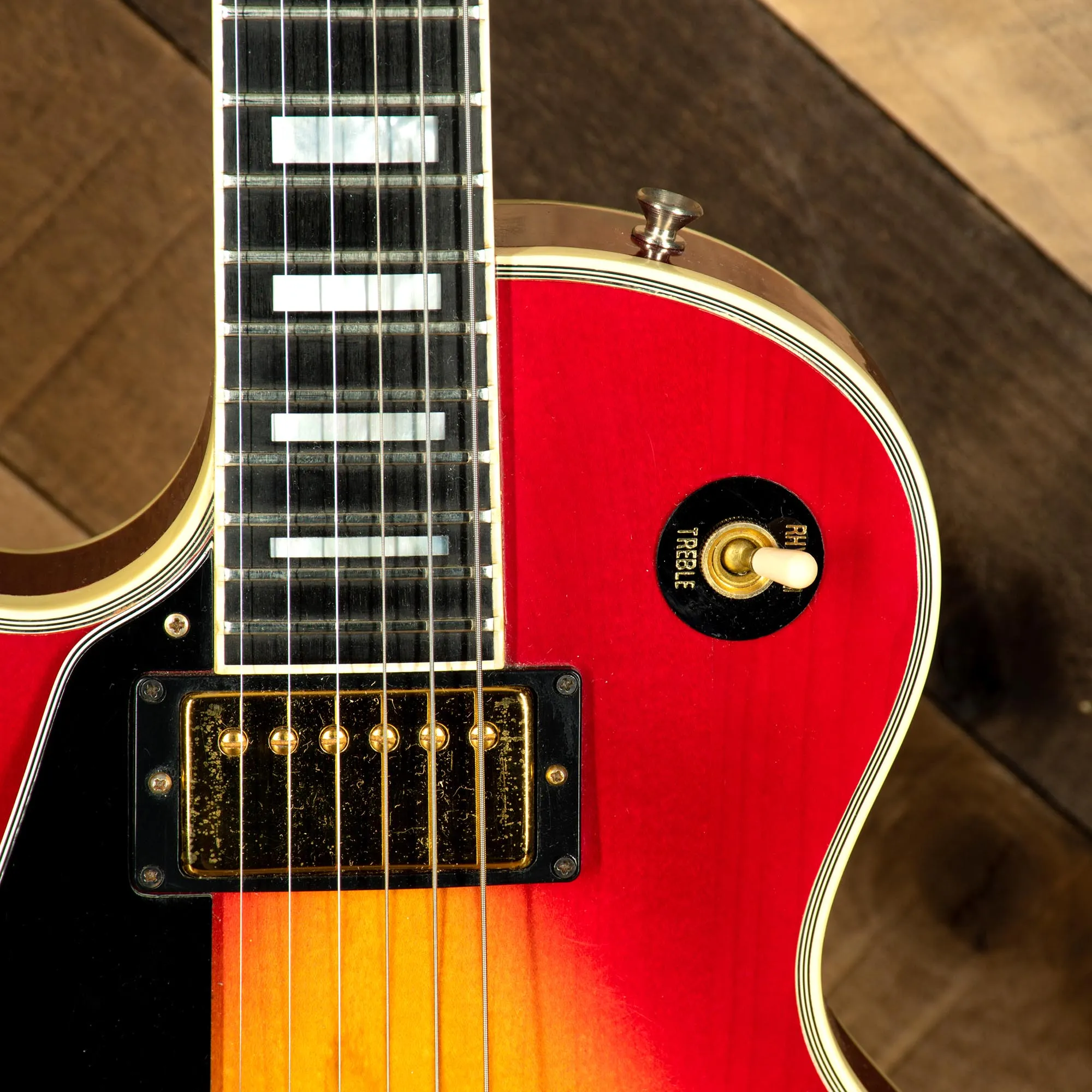 Gibson 1980 Les Paul Custom Lefty Cherry Sunburst With OHC - Used