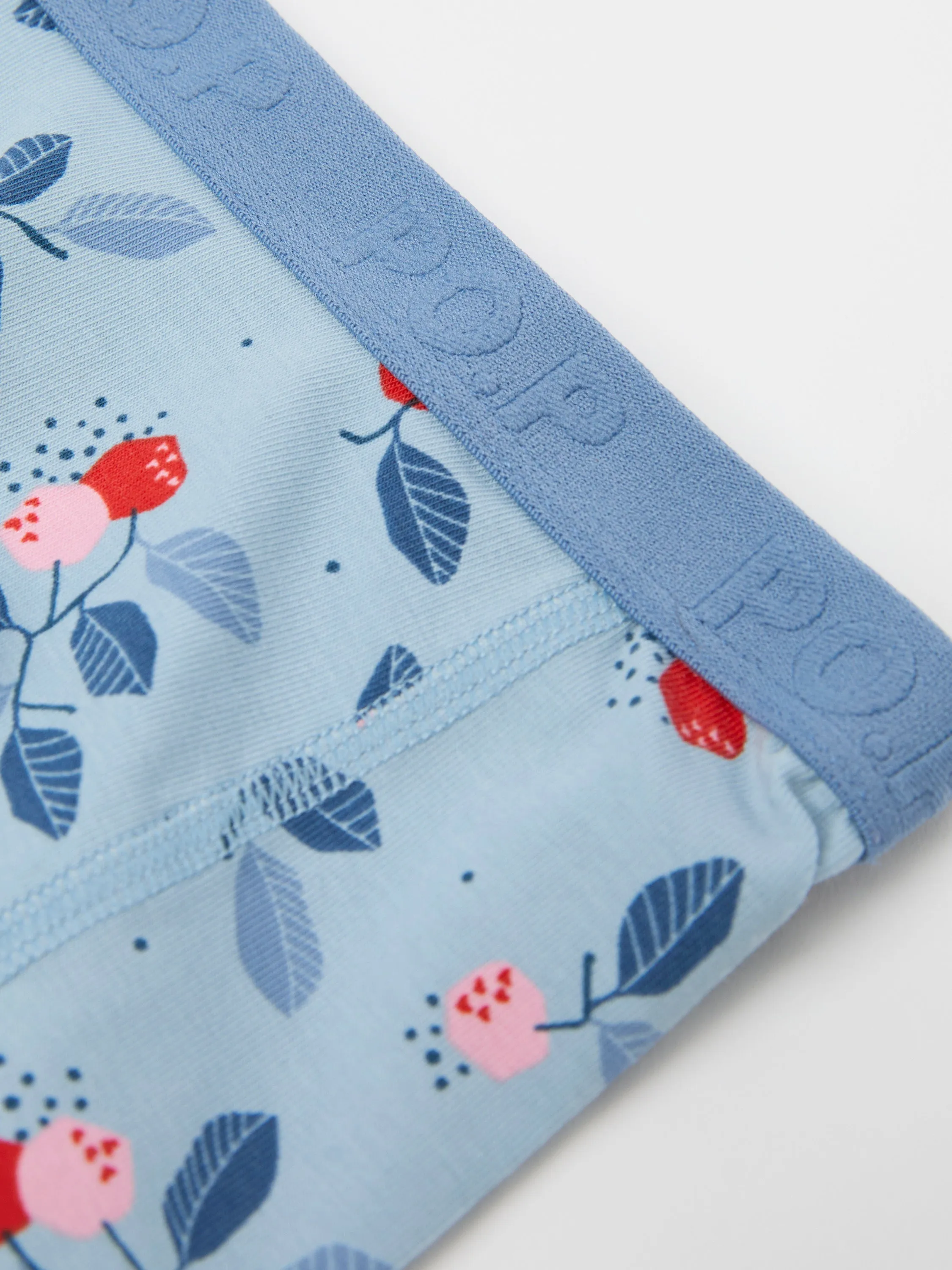 Girls Heart Print Boxer Briefs
