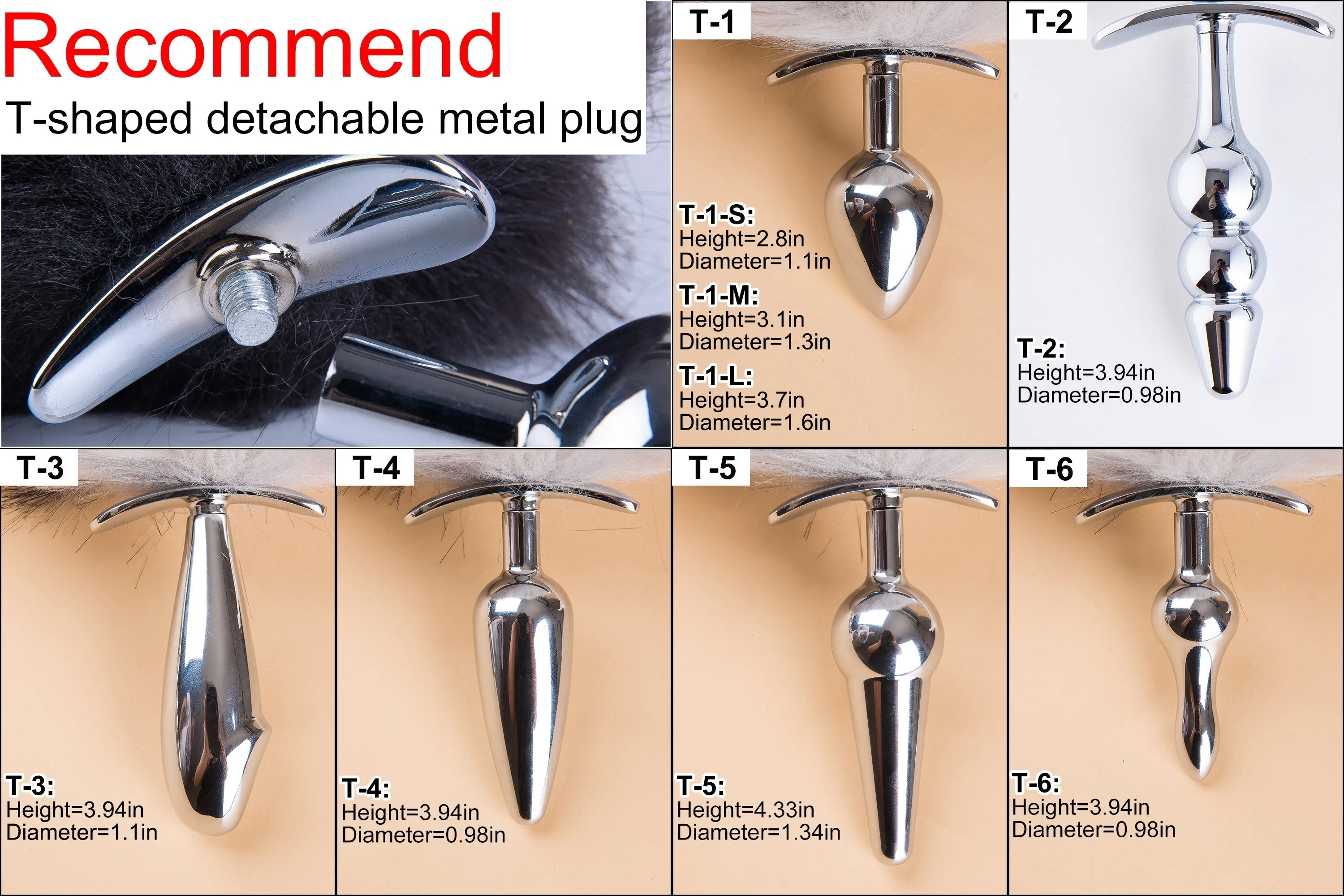 Gray bunny tail plug and ear set bunny tail butt plug tail and ear plug set rabbit tail buttplug bunny ear rabbit ear petplay sextoy mature