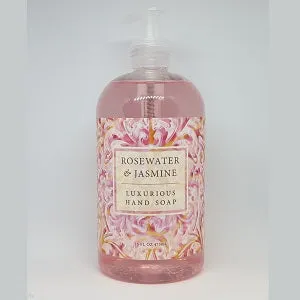 Greenwich Bay Luxurious Hand Soap 16fl oz 473ml - Rosewater & Jasmine