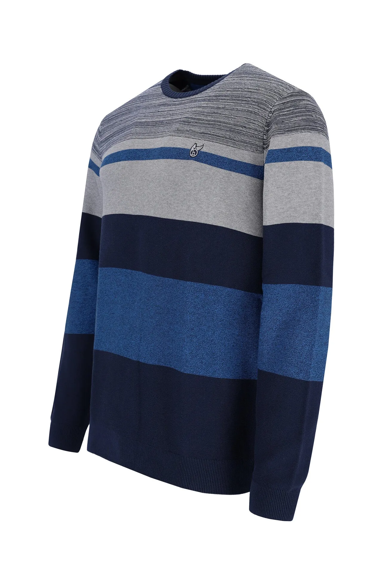 Hajo Striped Round Neck 27480 Jumper N R