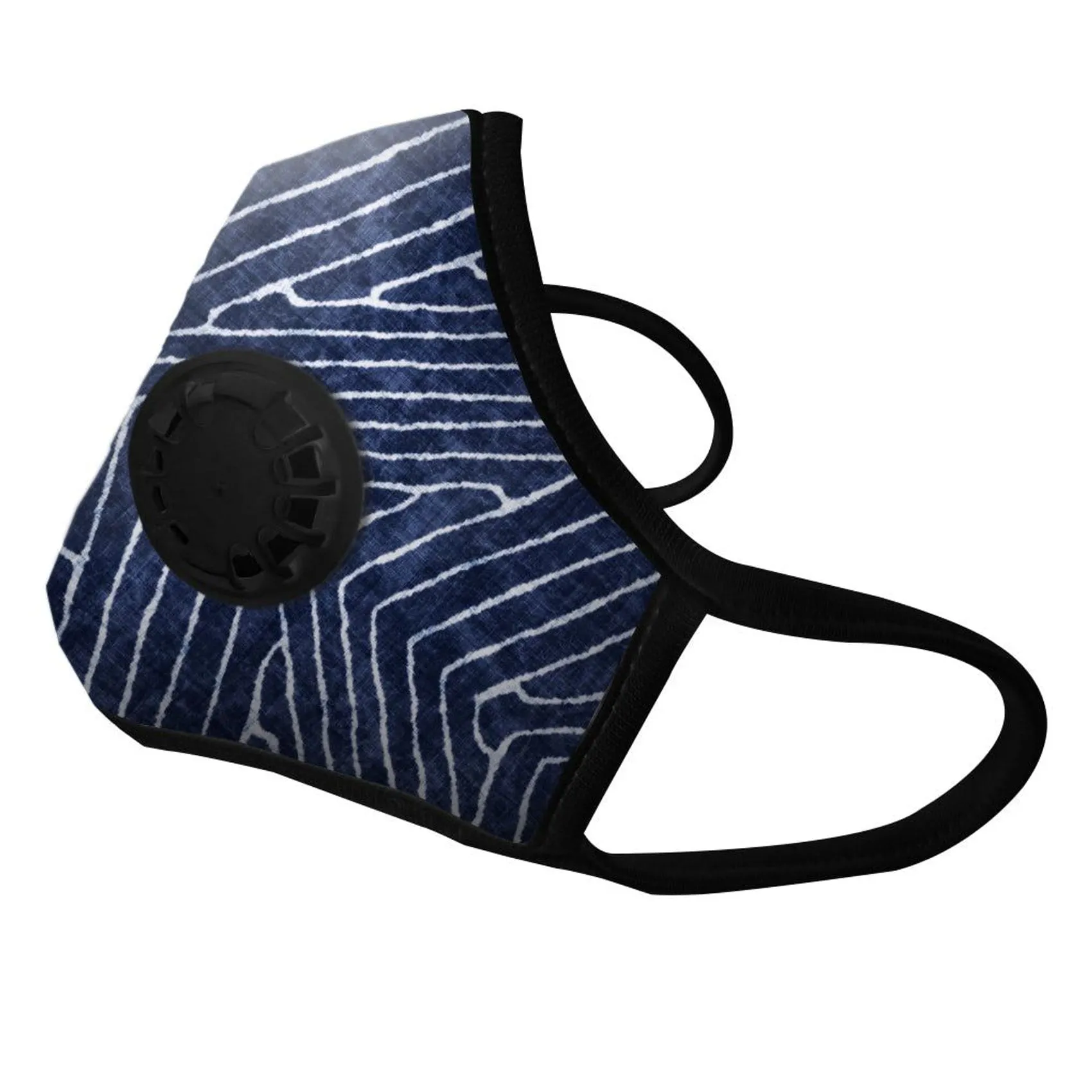 Indigo Valved Microfiber Vogmask