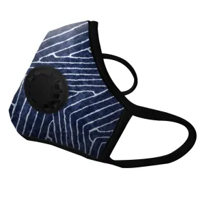 Indigo Valved Microfiber Vogmask