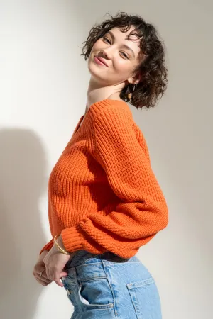 Issie Sweater - Orange