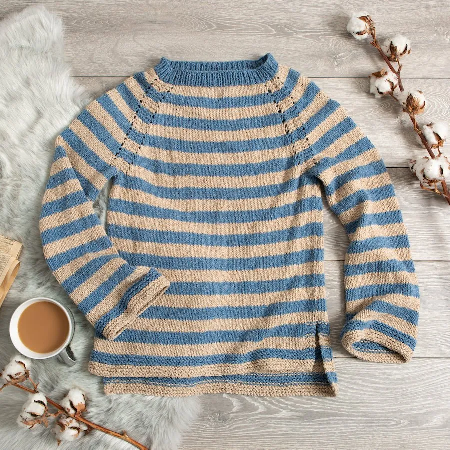 Jumper Knitting PDF Pattern - Rosie Jumper