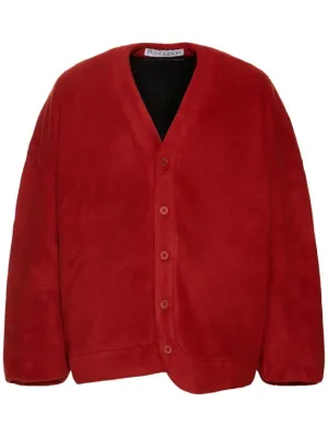 JW Anderson   Oversized tech v-neck sweater 