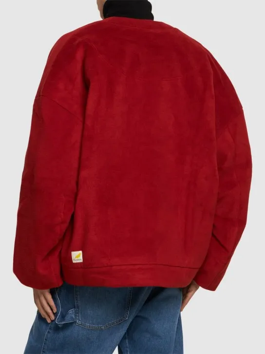 JW Anderson   Oversized tech v-neck sweater 