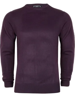 Kensington Dockside Ralph purple cashmilion soft jumper